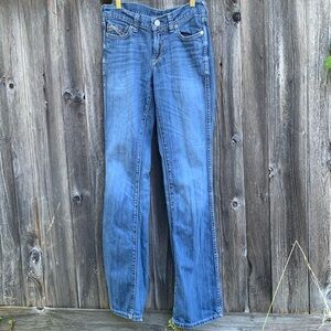 Ariat Western mid rise boot cut jeans size 27L.
